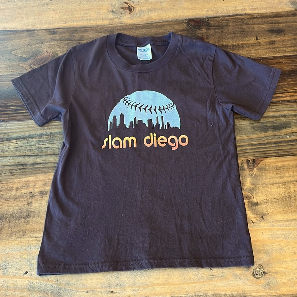 San Diego Padres Slam Diego Baseball Fan T-Shirt - Youth XS